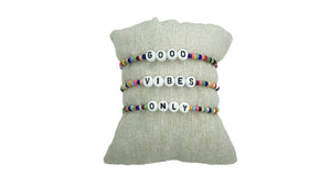 Letter Bracelet Multi-Coloured