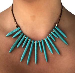 Aqua Necklace.