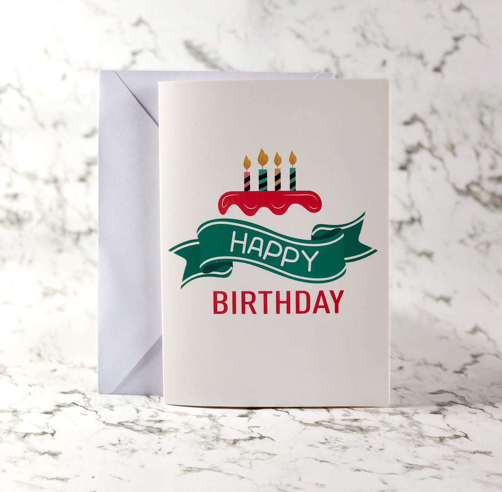 Birthday Card Candles - Free with any Gift
