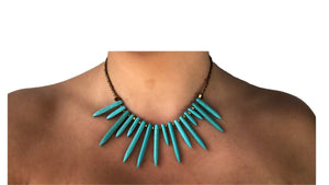 Aqua Necklace.