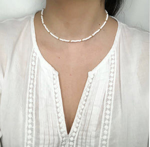Summer Surfer Choker Set - White