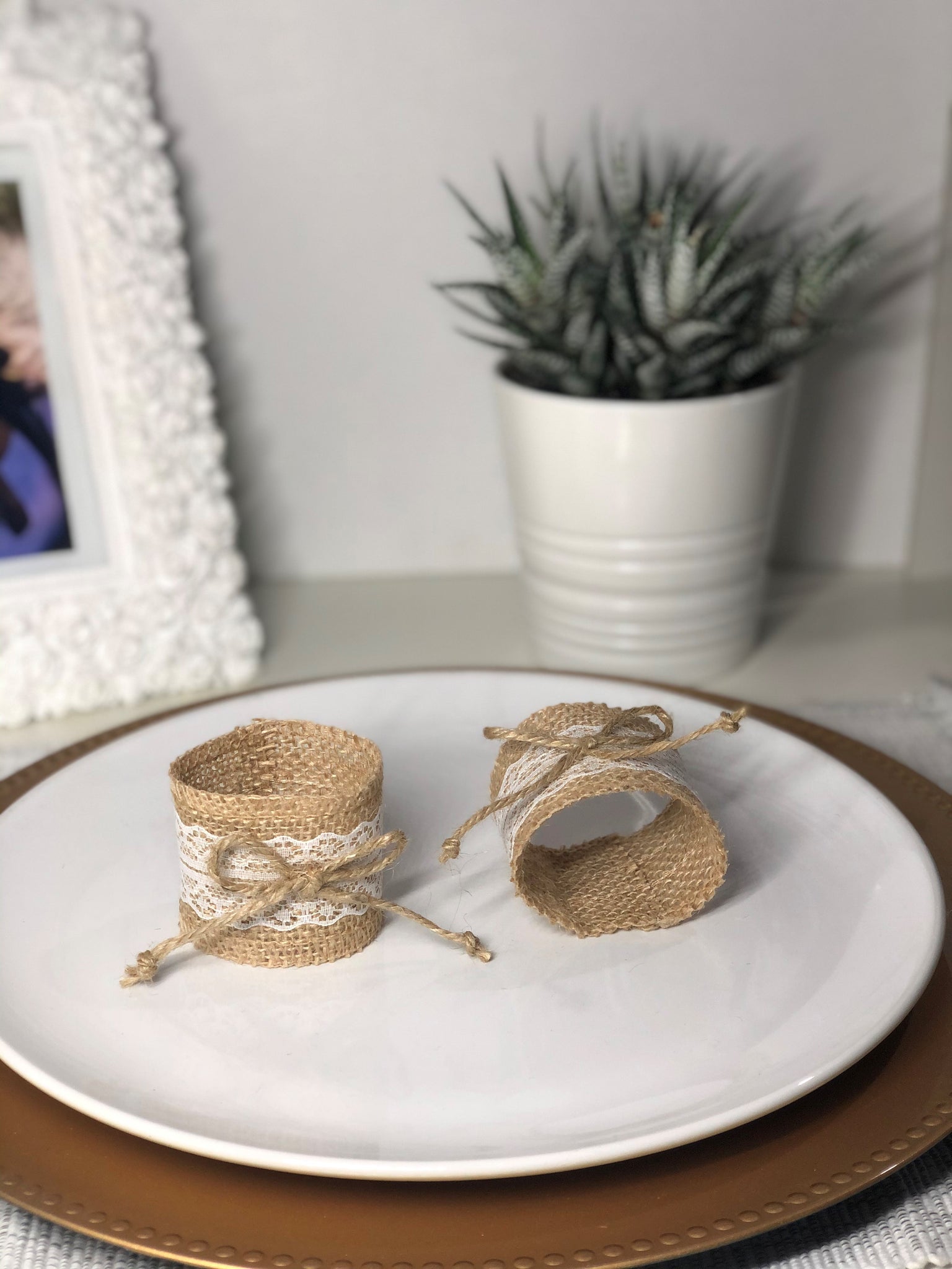 Rustic Napkin Rings