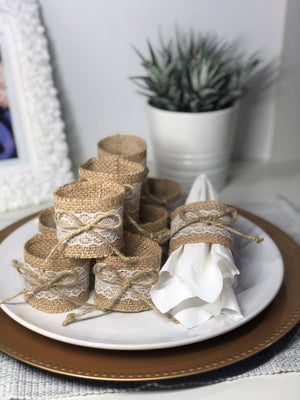 Rustic Napkin Rings