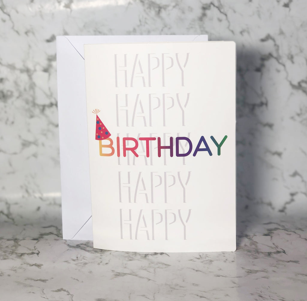 Birthday Card Celebration - Free with any Gift