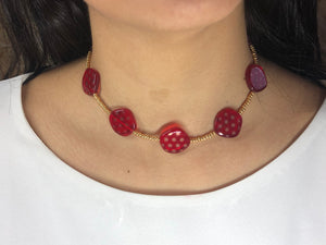 Strawberries Necklace