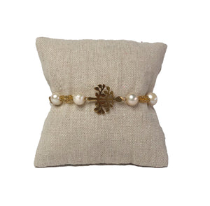 Pearl Bracelet - Tree of life