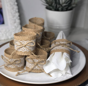 Rustic Napkin Rings