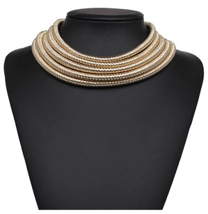 Maxi Choker Gold Colour