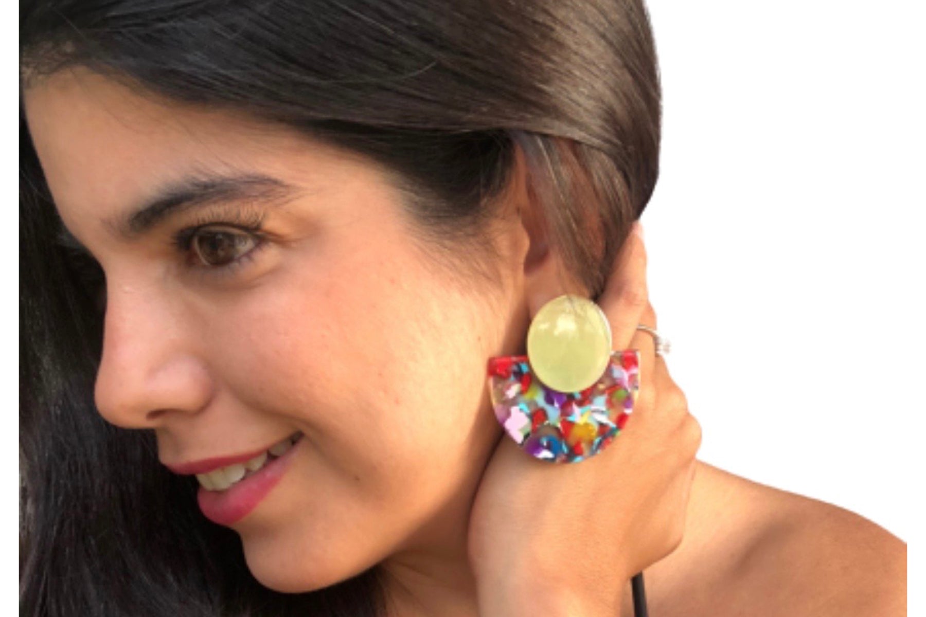 Half Moon Earrings Gift Set