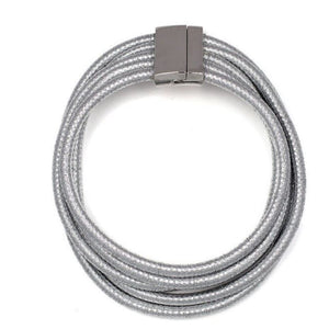 Maxi Choker Silver Colour